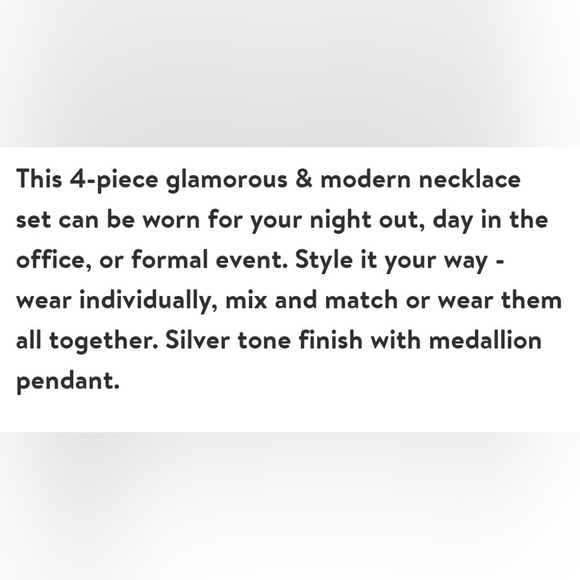 4 Piece Pendant Necklace Set - Picture 2 of 3